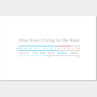 Play - Blue Eyes  Crying in the Rain Posters and Art